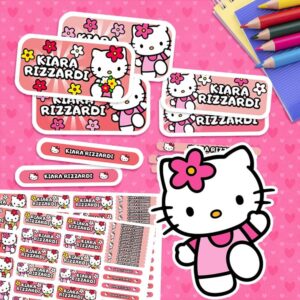 Hello Kitty - Etiquetas Personalizadas