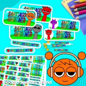 Sprunks World - Etiquetas Personalizadas